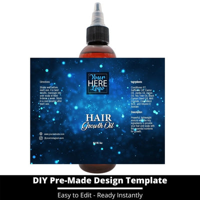 Hair Growth Oil Template 204