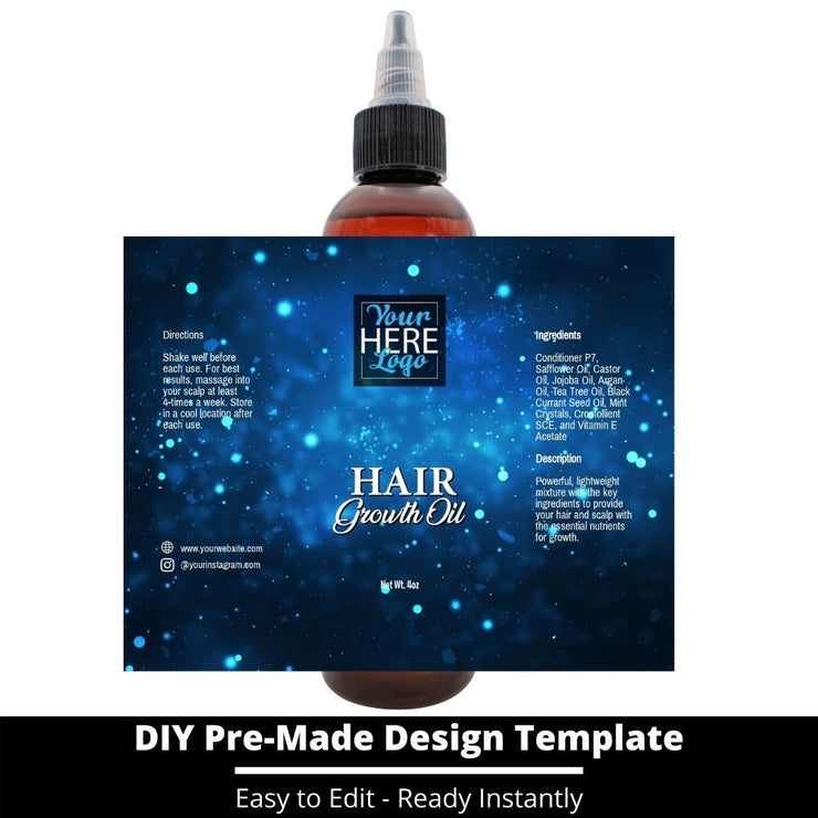 Hair Growth Oil Template 204