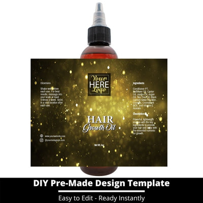 Hair Growth Oil Template 207