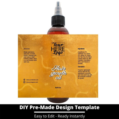 Hair Growth Oil Template 211
