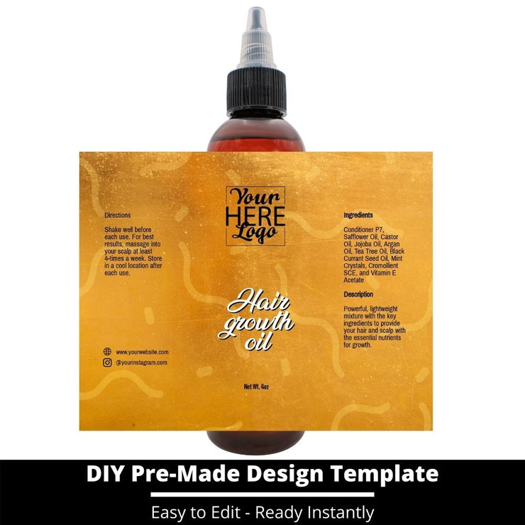 Hair Growth Oil Template 211