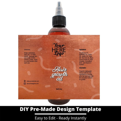 Hair Growth Oil Template 216