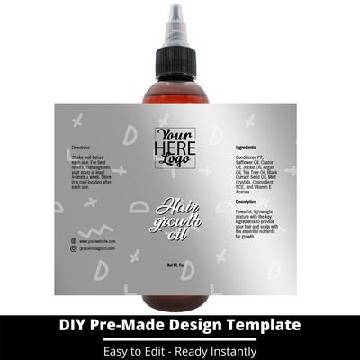 Hair Growth Oil Template 220