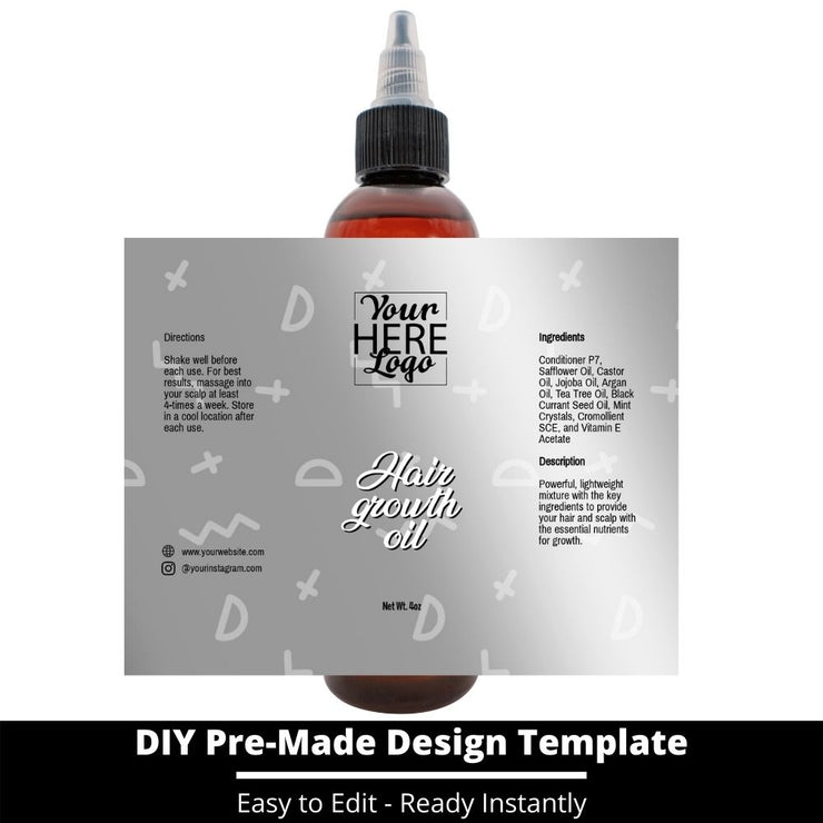 Hair Growth Oil Template 220