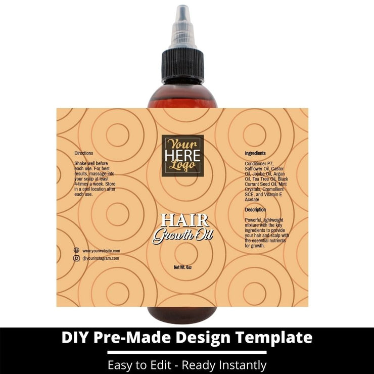 Hair Growth Oil Template 230