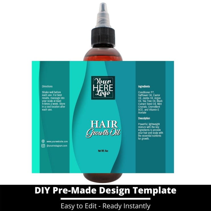 Hair Growth Oil Template 233
