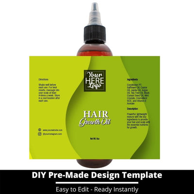 Hair Growth Oil Template 234