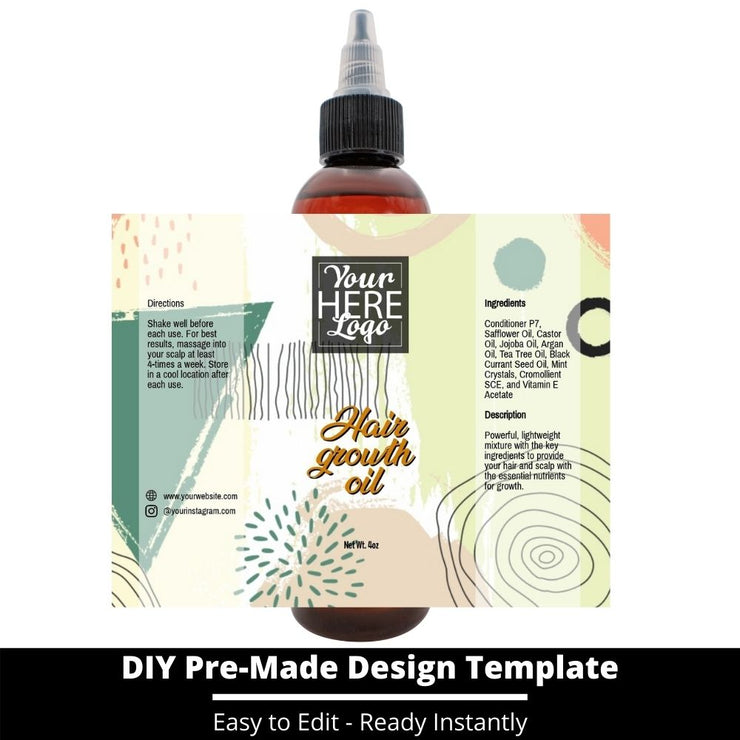 Hair Growth Oil Template 239
