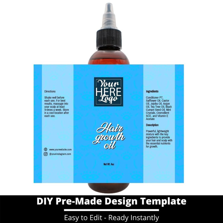 Hair Growth Oil Template 241