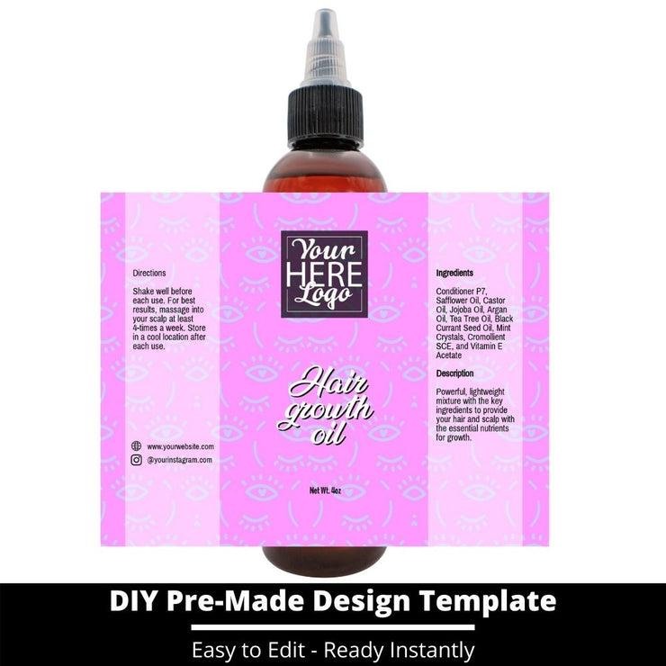 Hair Growth Oil Template 243