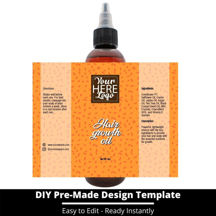 Hair Growth Oil Template 244