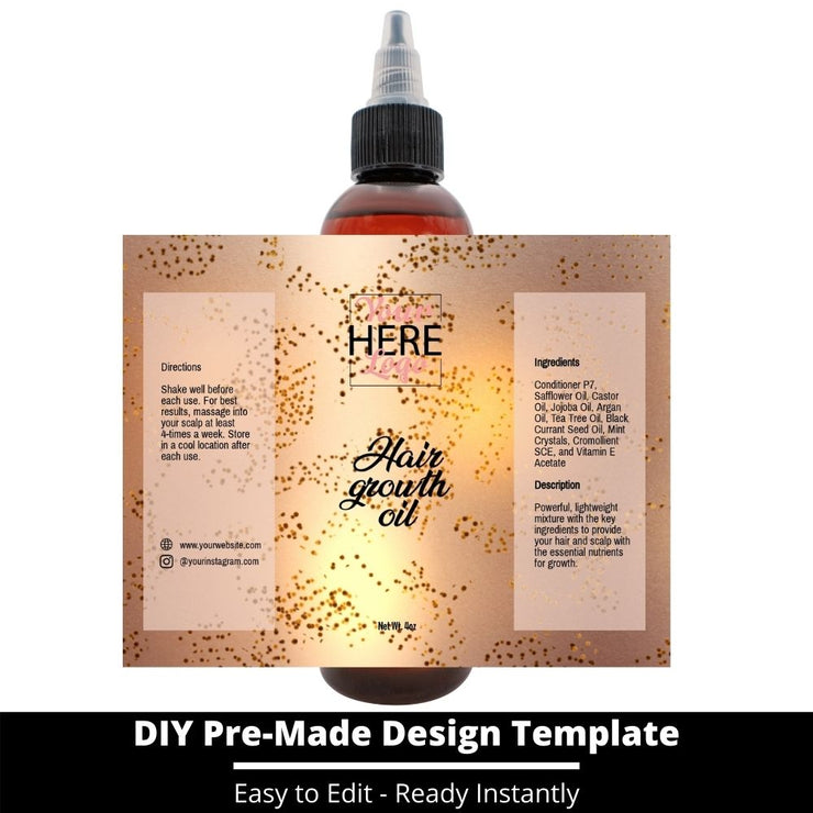 Hair Growth Oil Template 24