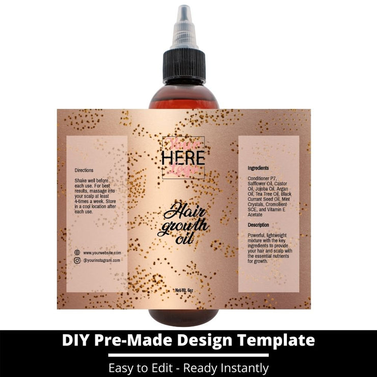 Hair Growth Oil Template 25