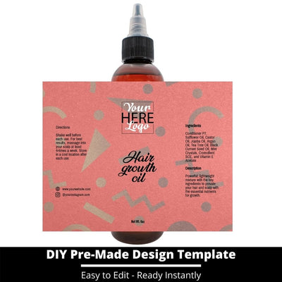 Hair Growth Oil Template 27