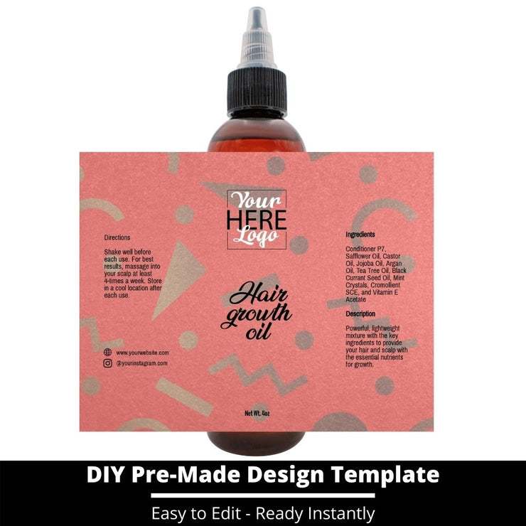 Hair Growth Oil Template 27