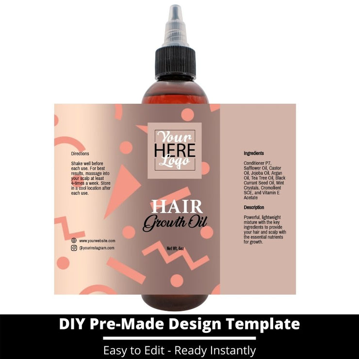 Hair Growth Oil Template 30