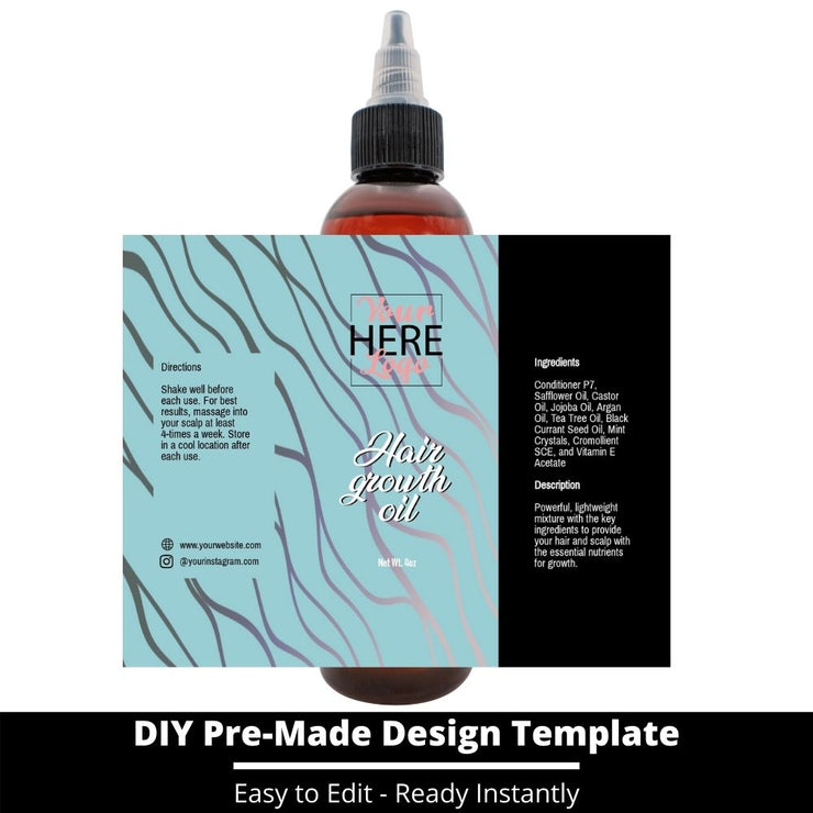 Hair Growth Oil Template 3