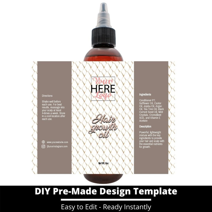 Hair Growth Oil Template 40