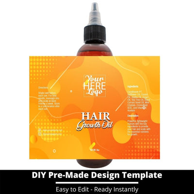 Hair Growth Oil Template 45