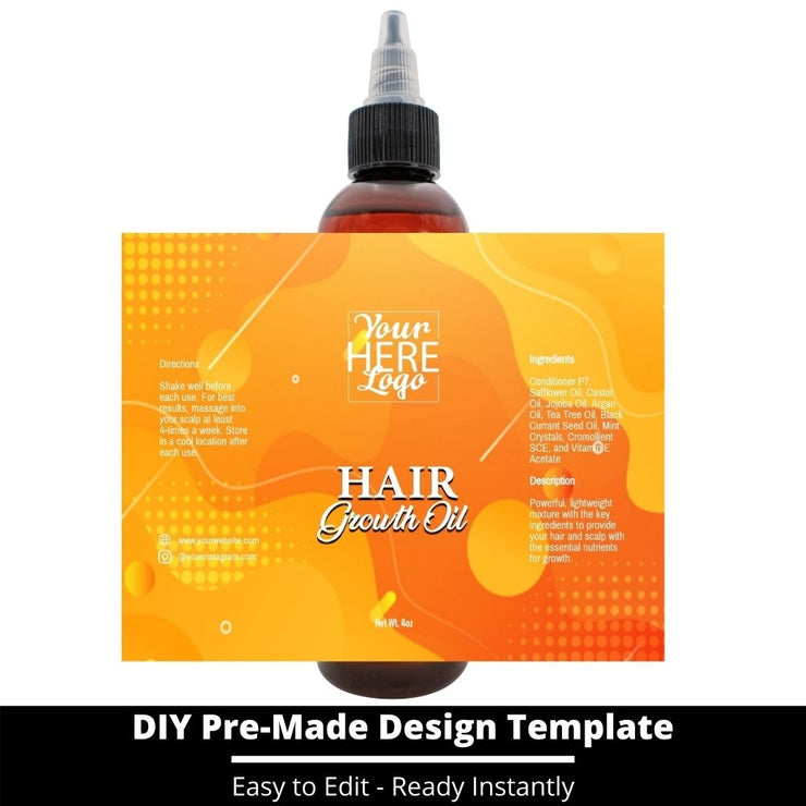 Hair Growth Oil Template 45