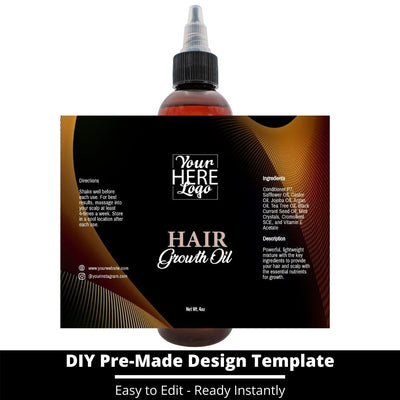 Hair Growth Oil Template 48
