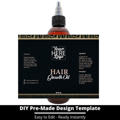 Hair Growth Oil Template 50