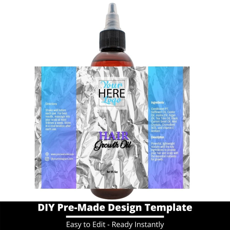 Hair Growth Oil Template 55