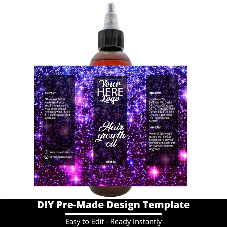 Hair Growth Oil Template 56