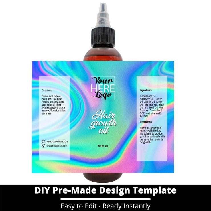 Hair Growth Oil Template 57