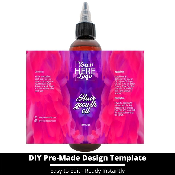 Hair Growth Oil Template 61