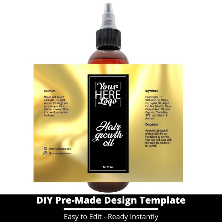 Hair Growth Oil Template 62