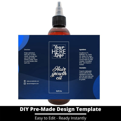 Hair Growth Oil Template 66