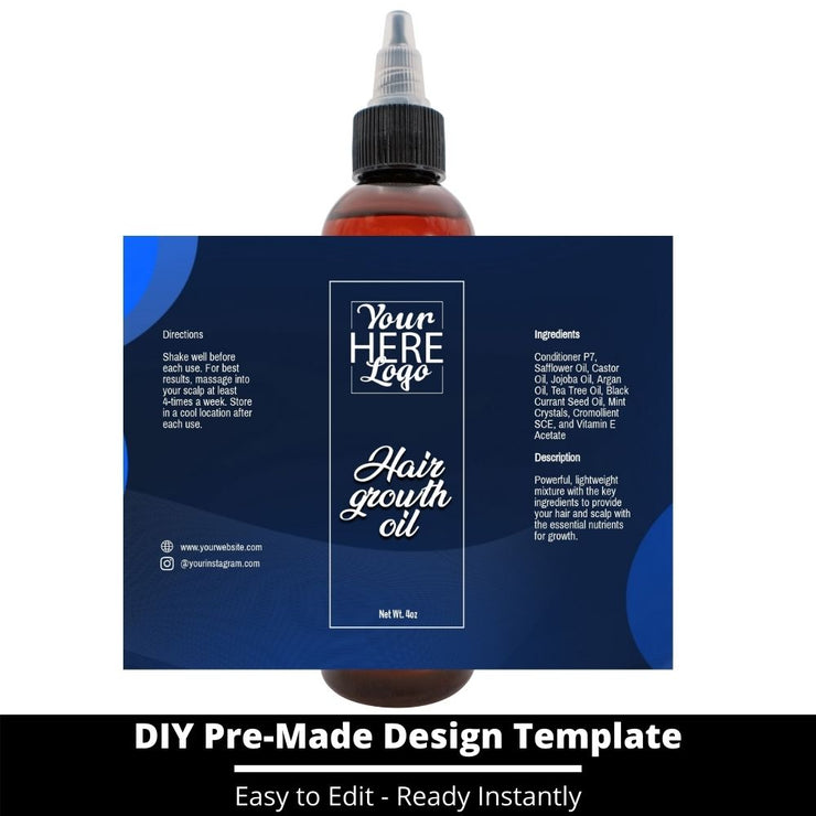 Hair Growth Oil Template 66