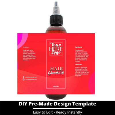 Hair Growth Oil Template 67