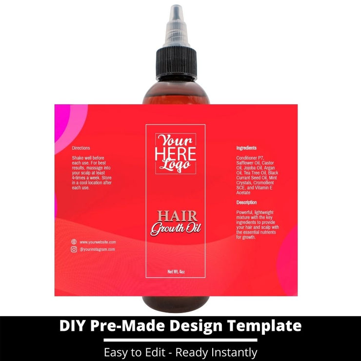 Hair Growth Oil Template 67