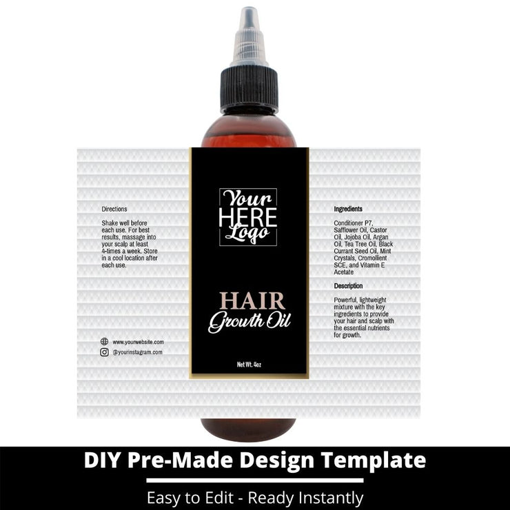 Hair Growth Oil Template 68