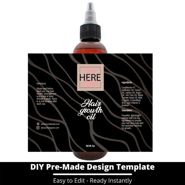 Hair Growth Oil Template 6
