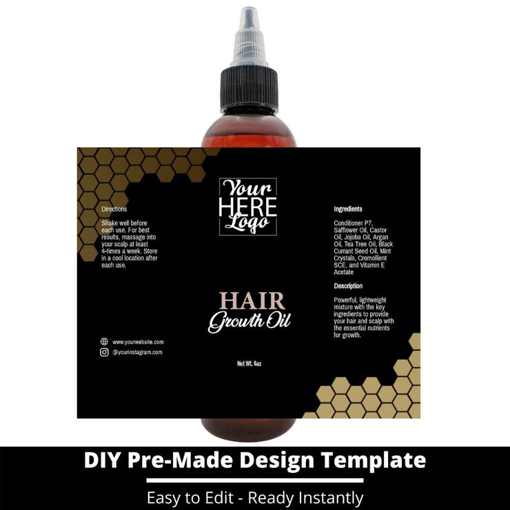 Hair Growth Oil Template 71
