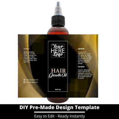 Hair Growth Oil Template 72