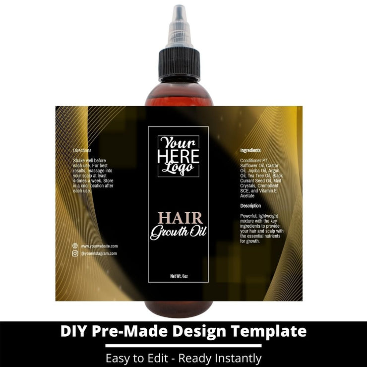 Hair Growth Oil Template 72