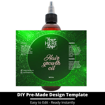 Hair Growth Oil Template 77