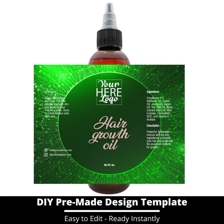 Hair Growth Oil Template 77