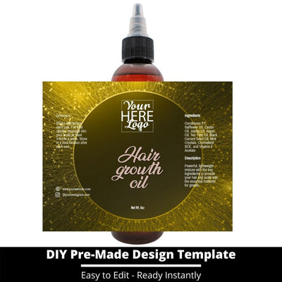 Hair Growth Oil Template 78