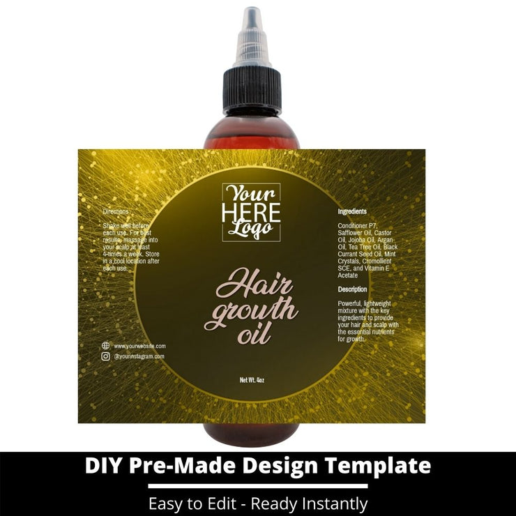 Hair Growth Oil Template 78