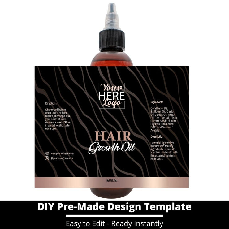 Hair Growth Oil Template 7