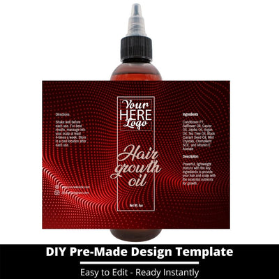 Hair Growth Oil Template 80