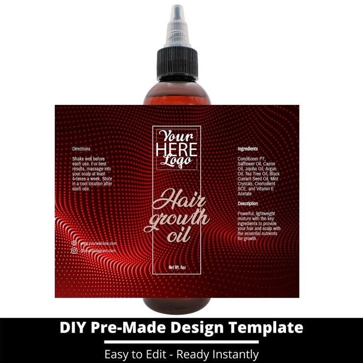 Hair Growth Oil Template 80