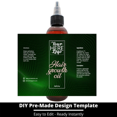 Hair Growth Oil Template 81