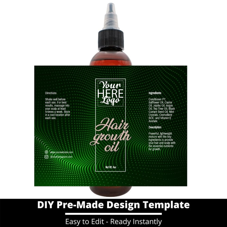 Hair Growth Oil Template 81