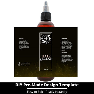 Hair Growth Oil Template 83